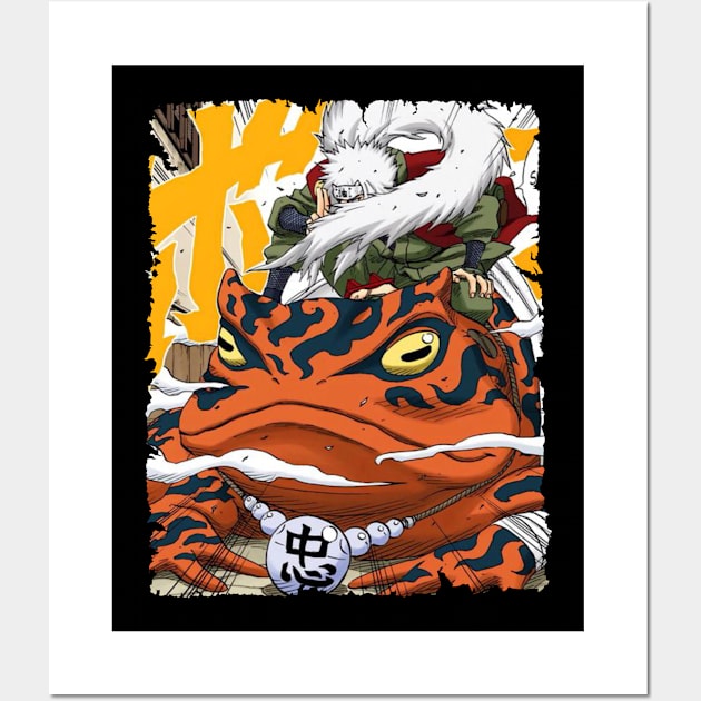 JIRAIYA MERCH VTG Wall Art by xsmilexstd